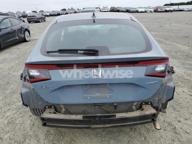 Photo 2 of 2024 HONDA CIVIC SPORT (VIN 19XFL2H85RE007635)
