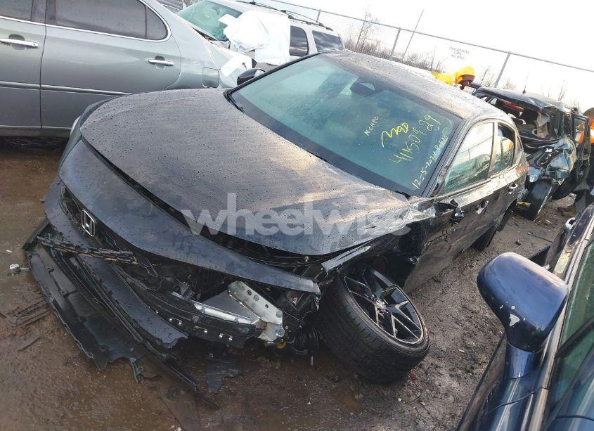 Photo 2 of 2025 Honda Civic SPORT (VIN 19XFL2H85SE001663)