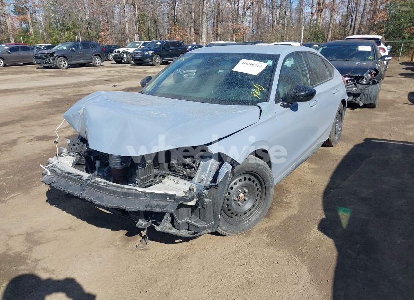 Photo 2 of 2022 Honda Civic SPORT (VIN 19XFL2H86NE023790)