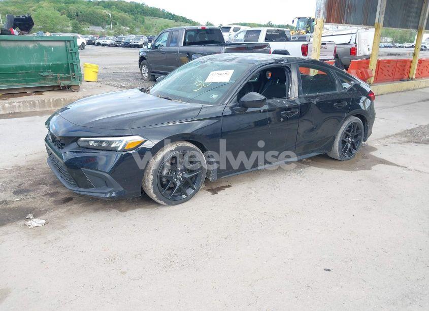 Photo 2 of 2022 Honda Civic SPORT (VIN 19XFL2H87NE003046)