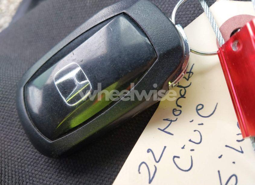 Photo 11 of 2022 Honda Civic SPORT (VIN 19XFL2H87NE007727)