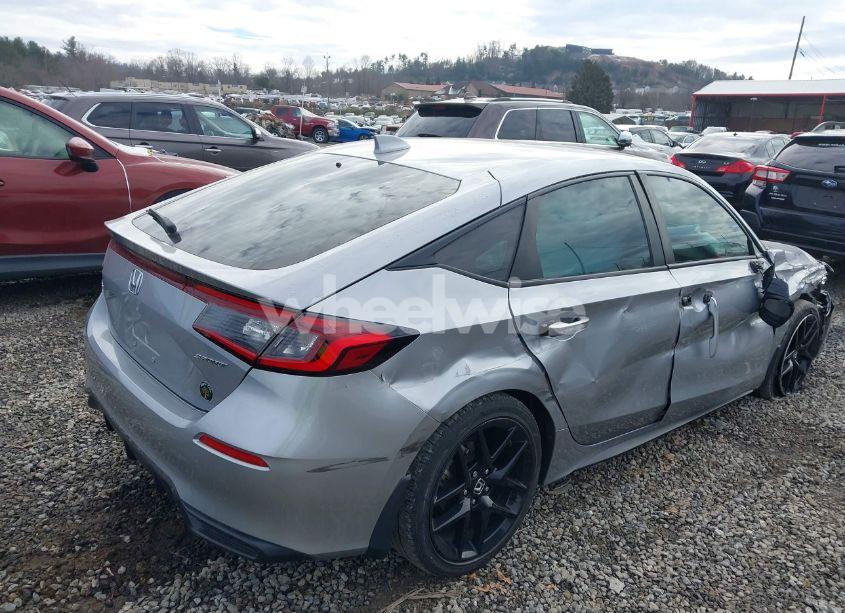 Photo 4 of 2022 Honda Civic SPORT (VIN 19XFL2H87NE007727)