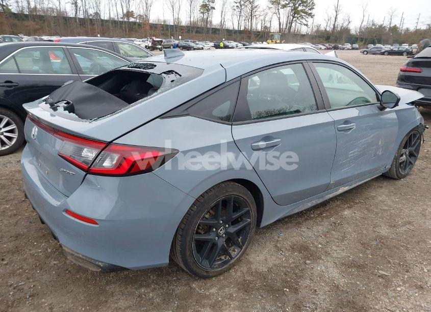 Photo 4 of 2022 Honda Civic SPORT (VIN 19XFL2H87NE022955)