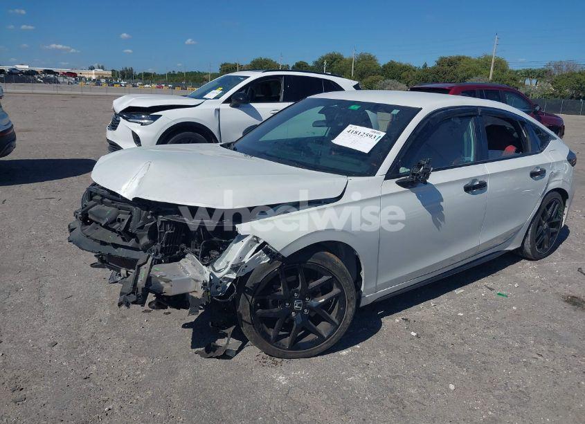 Photo 2 of 2023 Honda Civic SPORT (VIN 19XFL2H87PE002675)