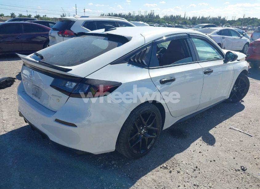 Photo 4 of 2023 Honda Civic SPORT (VIN 19XFL2H87PE002675)