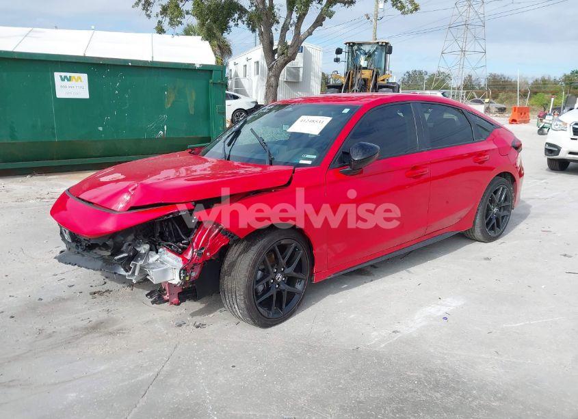 Photo 2 of 2024 Honda Civic SPORT (VIN 19XFL2H87RE030978)