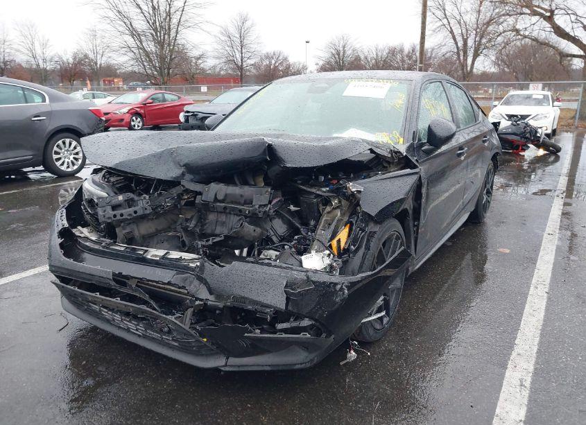 Photo 2 of 2022 Honda Civic SPORT (VIN 19XFL2H88NE007820)