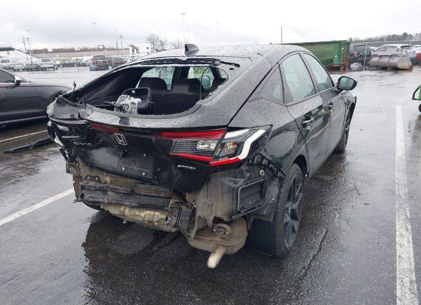Photo 4 of 2022 Honda Civic SPORT (VIN 19XFL2H88NE007820)