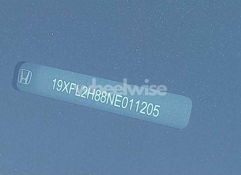 Photo 17 of 2022 Honda Civic SPORT (VIN 19XFL2H88NE011205)