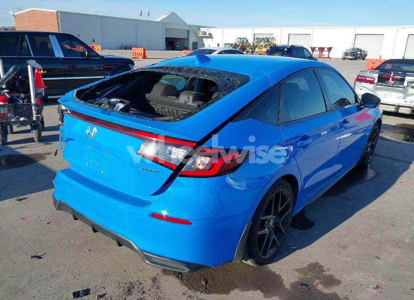 Photo 4 of 2022 Honda Civic SPORT (VIN 19XFL2H88NE011205)