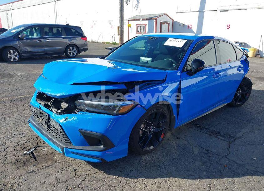 Photo 2 of 2023 Honda Civic SPORT (VIN 19XFL2H88PE020375)