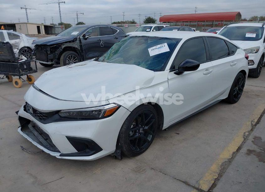 Photo 2 of 2024 Honda Civic SPORT (VIN 19XFL2H88RE021853)