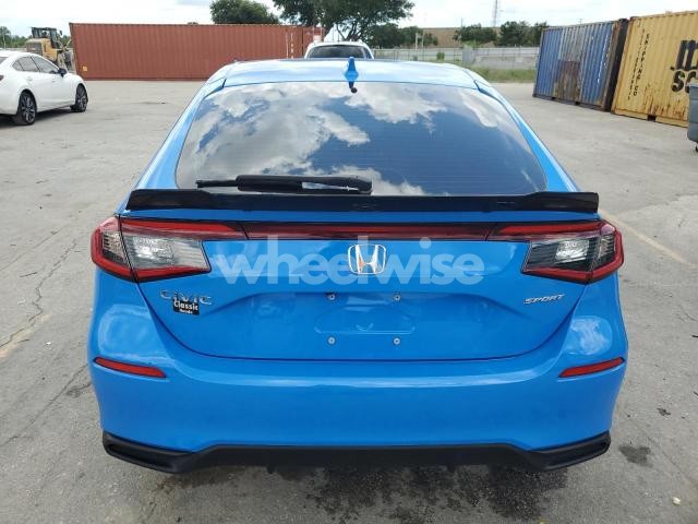 Photo 4 of 2024 HONDA CIVIC SPORT (VIN 19XFL2H88RE029287)