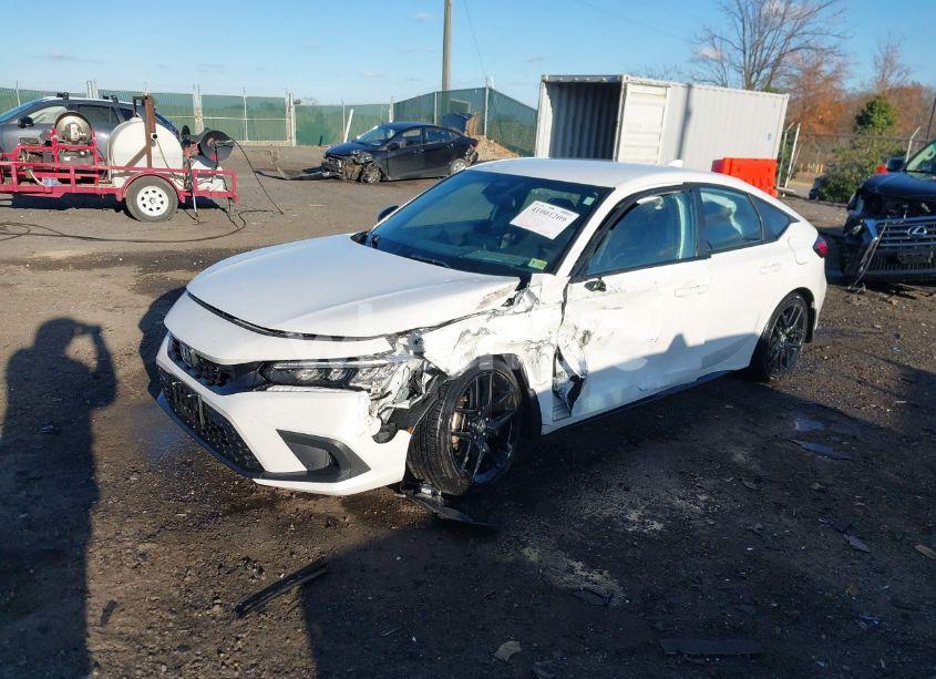 Photo 2 of 2022 Honda Civic SPORT (VIN 19XFL2H89NE004148)