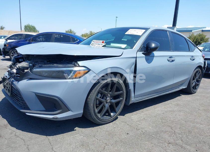 Photo 2 of 2022 Honda Civic SPORT (VIN 19XFL2H89NE011438)