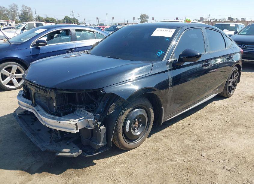 Photo 2 of 2022 Honda Civic SPORT (VIN 19XFL2H89NE011648)