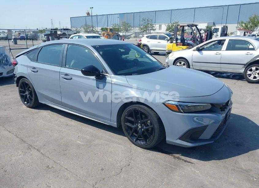 2022 Honda Civic SPORT (VIN 19XFL2H89NE016249) main photo