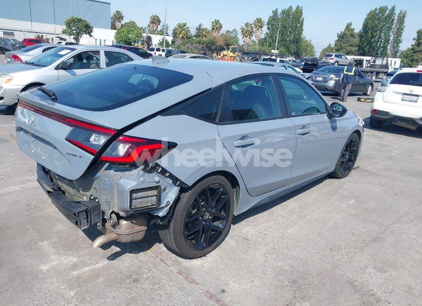 Photo 4 of 2022 Honda Civic SPORT (VIN 19XFL2H89NE016249)