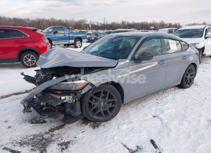 Photo 2 of 2023 Honda Civic SPORT (VIN 19XFL2H89PE007781)