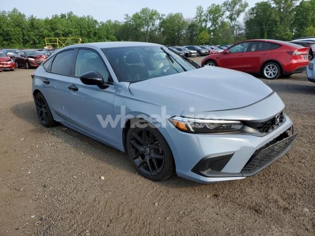 Photo 2 of 2024 HONDA CIVIC SPORT (VIN 19XFL2H89RE003488)
