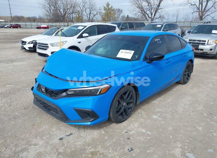 Photo 2 of 2024 Honda Civic SPORT (VIN 19XFL2H89RE029735)
