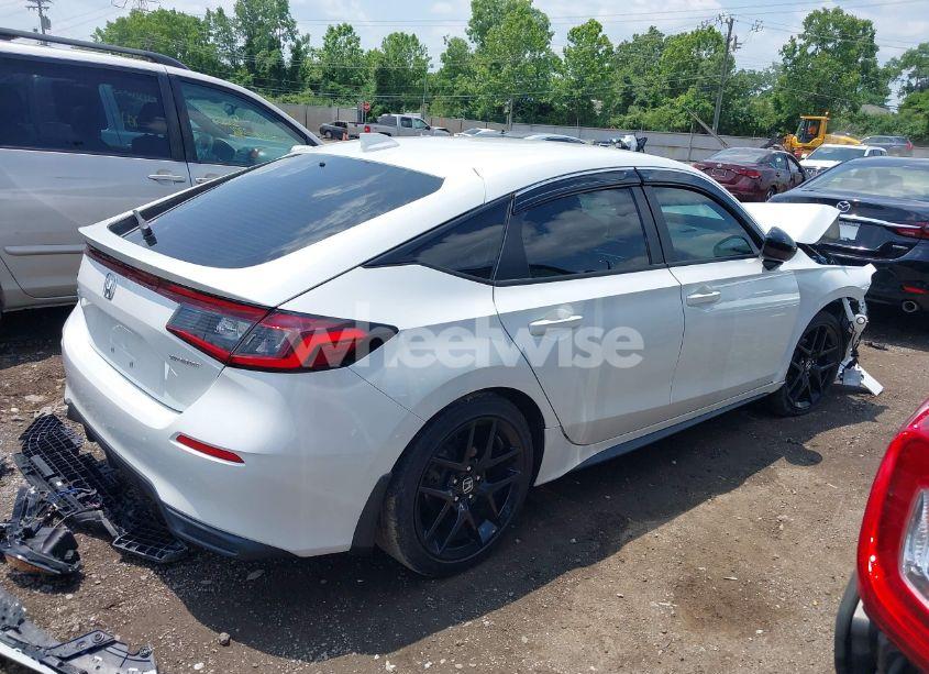 Photo 4 of 2022 Honda Civic SPORT (VIN 19XFL2H8XNE009729)