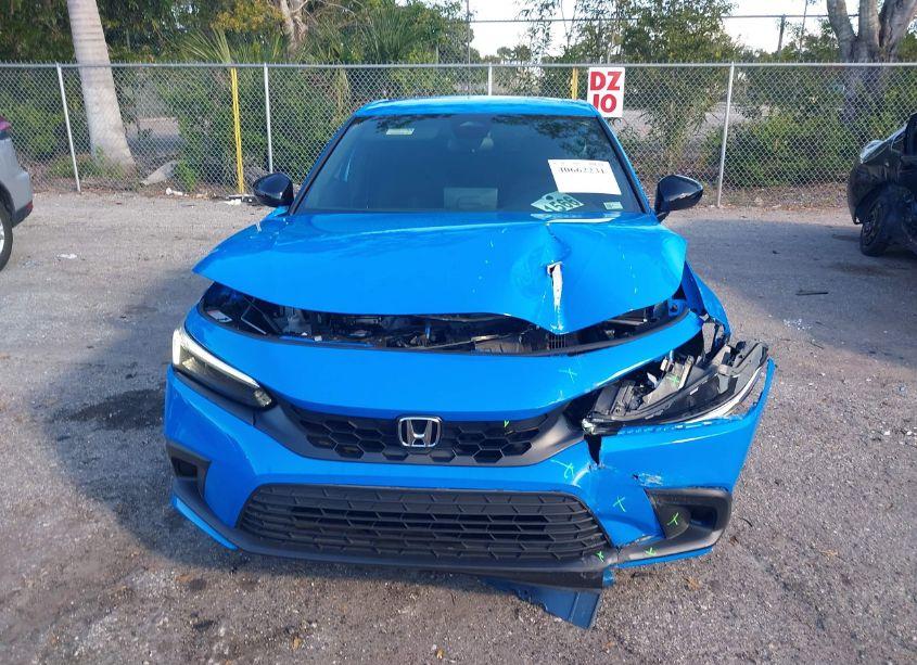 Photo 6 of 2022 Honda Civic SPORT (VIN 19XFL2H8XNE023937)