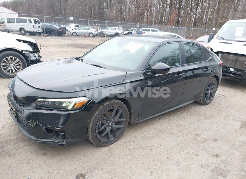 Photo 2 of 2023 Honda Civic SPORT (VIN 19XFL2H8XPE017946)