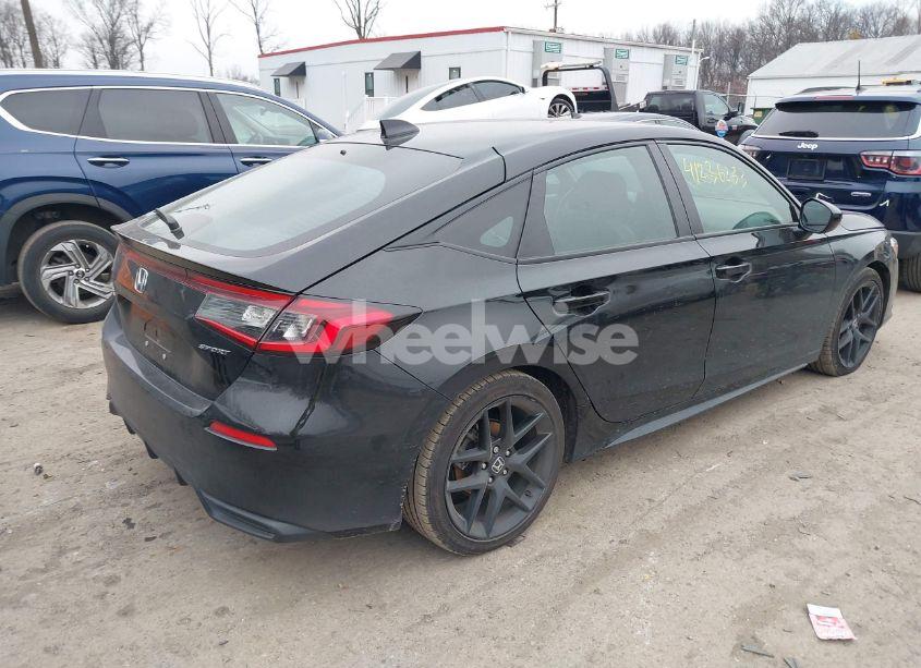 Photo 4 of 2023 Honda Civic SPORT (VIN 19XFL2H8XPE017946)