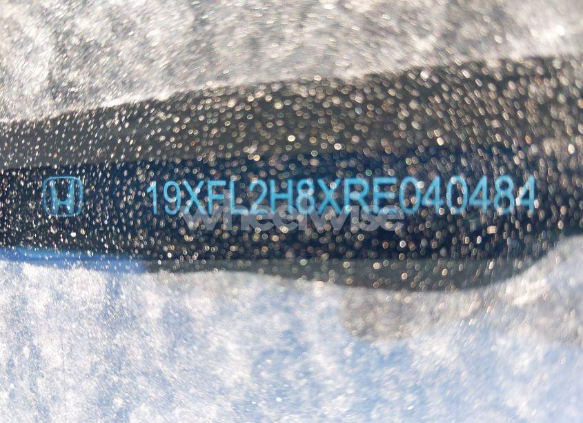 Photo 9 of 2024 Honda Civic SPORT (VIN 19XFL2H8XRE040484)