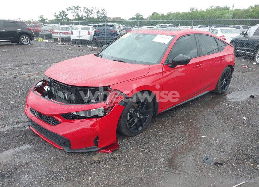 Photo 2 of 2025 Honda Civic HYBRID SPORT (VIN 19XFL4H83SE012060)