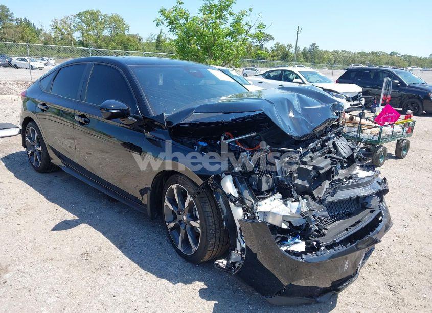 2025 Honda Civic HYBRID SPORT TOURING (VIN 19XFL4H93SE006784) main photo