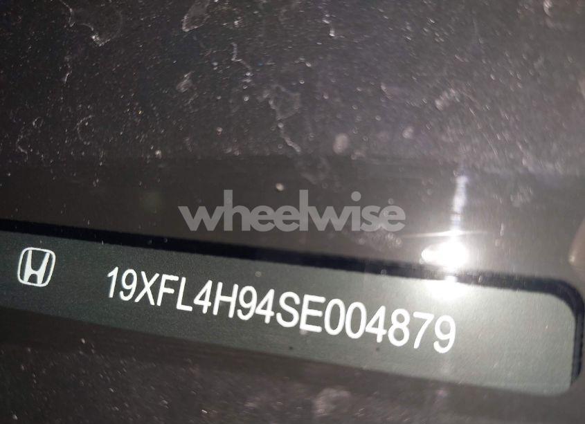 Photo 9 of 2025 Honda Civic HYBRID SPORT TOURING (VIN 19XFL4H94SE004879)