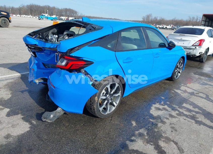 Photo 4 of 2025 Honda Civic HYBRID SPORT TOURING (VIN 19XFL4H98SE006425)