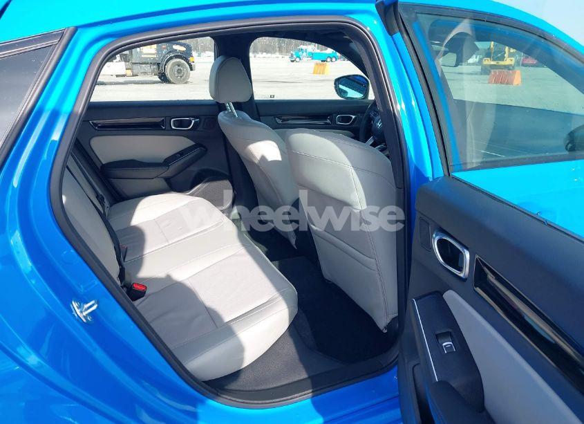 Photo 8 of 2025 Honda Civic HYBRID SPORT TOURING (VIN 19XFL4H98SE006425)