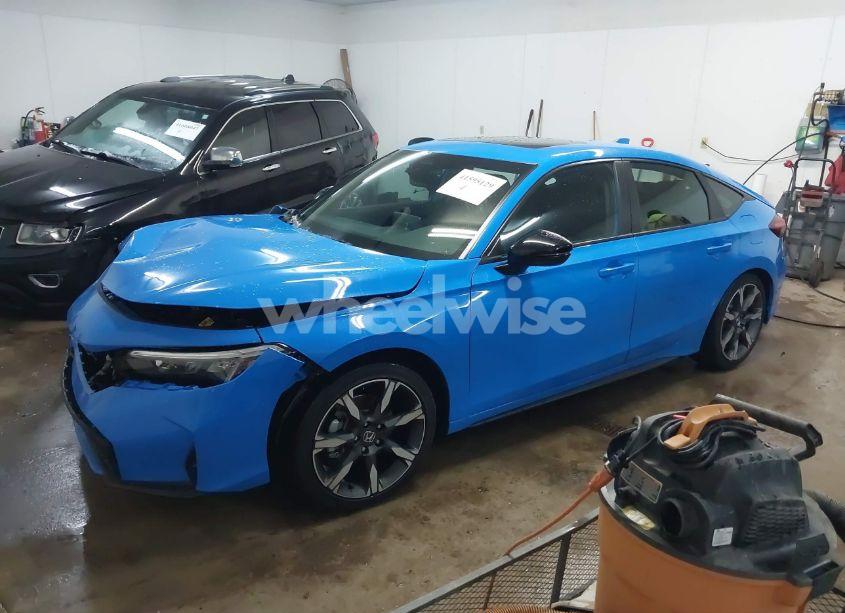 Photo 2 of 2025 Honda Civic HYBRID SPORT TOURING (VIN 19XFL4H98SE008112)