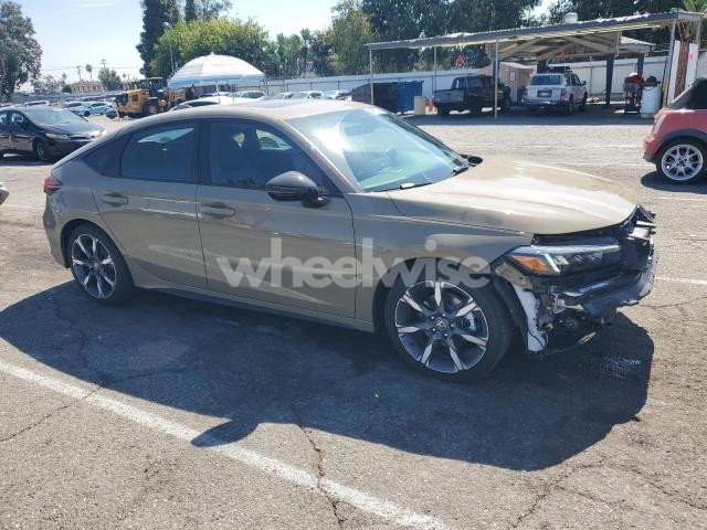 Photo 2 of 2025 HONDA CIVIC SPORT TOURING N/A (VIN 19XFL4H9XSE016860)