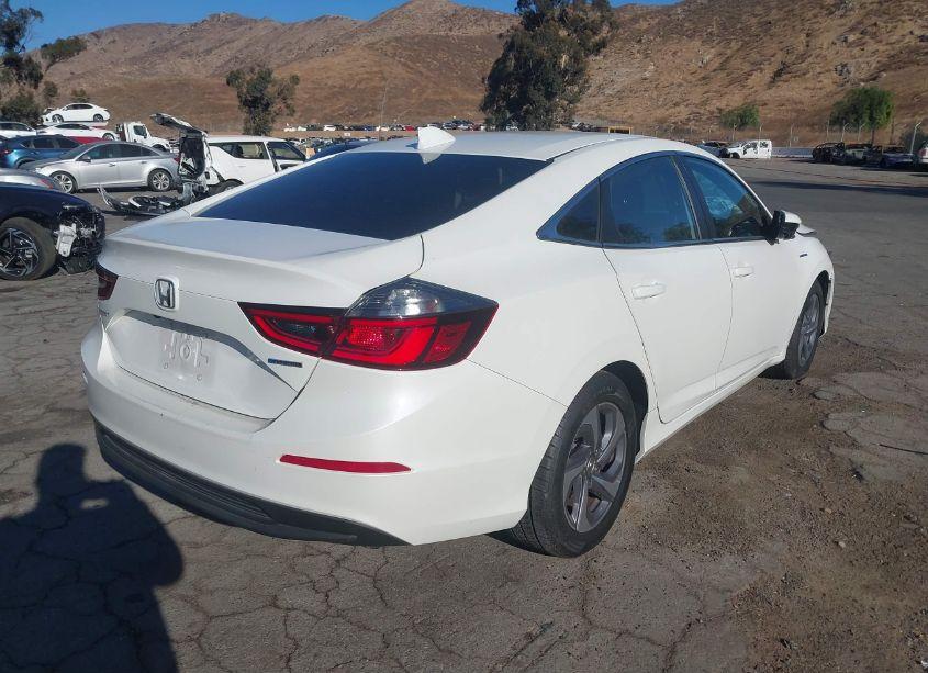 Photo 4 of 2019 Honda Insight EX (VIN 19XZE4F56KE008715)