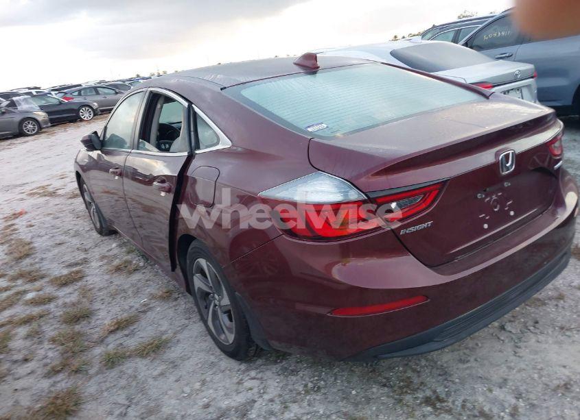 Photo 3 of 2019 Honda Insight EX (VIN 19XZE4F58KE012426)