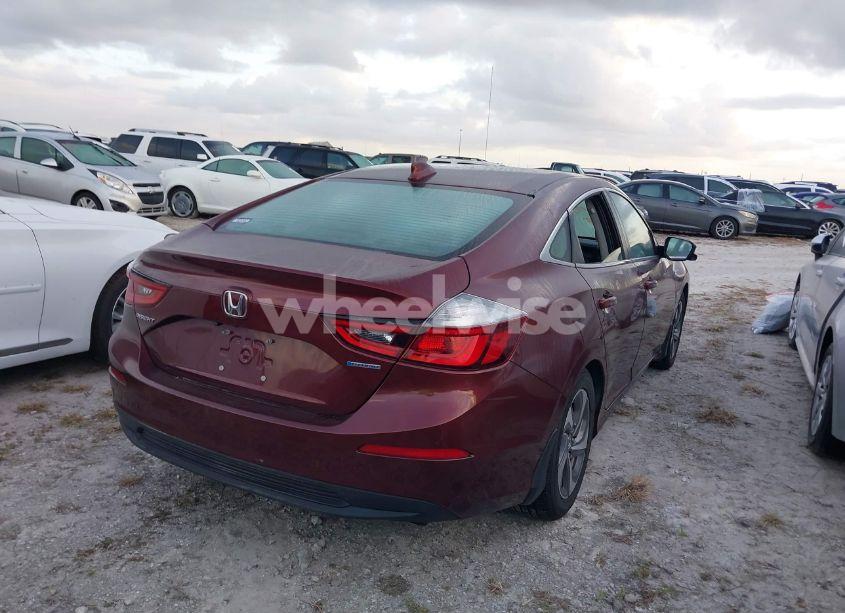 Photo 4 of 2019 Honda Insight EX (VIN 19XZE4F58KE012426)