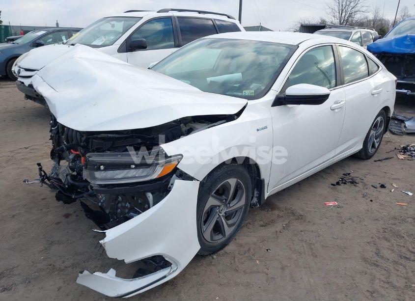 Photo 2 of 2019 Honda Insight EX (VIN 19XZE4F58KE016976)