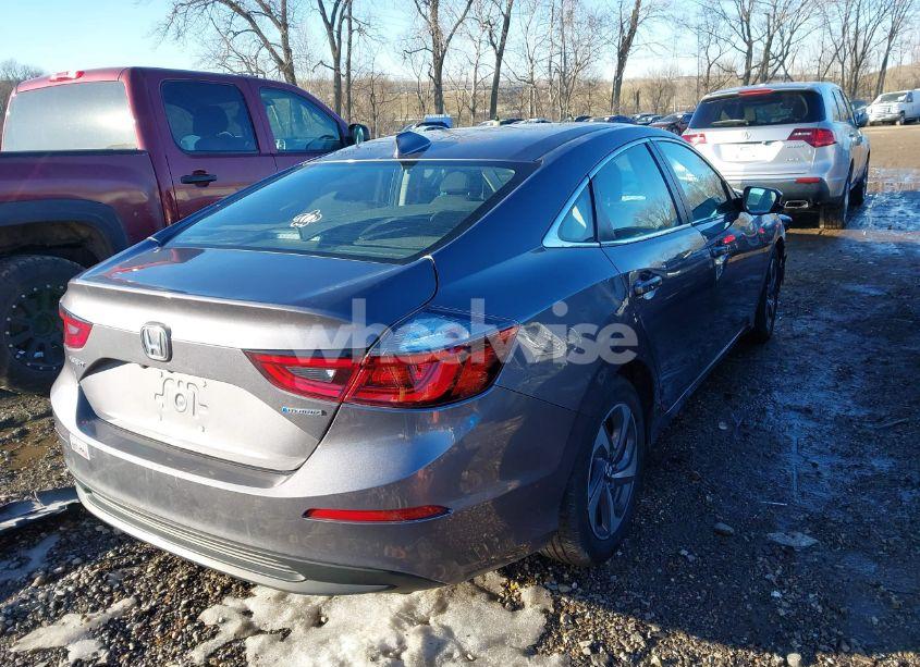 Photo 4 of 2019 Honda Insight EX (VIN 19XZE4F5XKE003775)