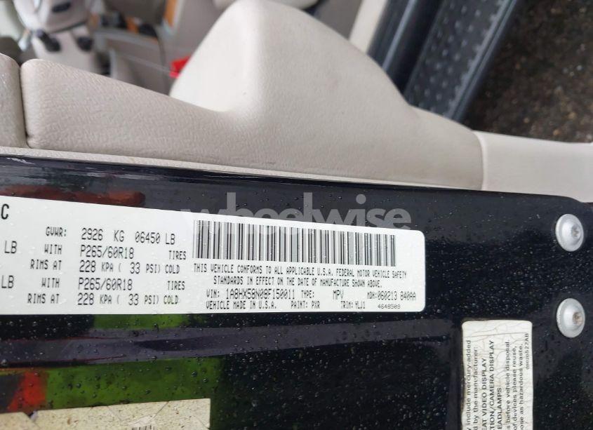 Photo 9 of 2008 Chrysler Aspen LIMITED (VIN 1A8HX58N08F150011)