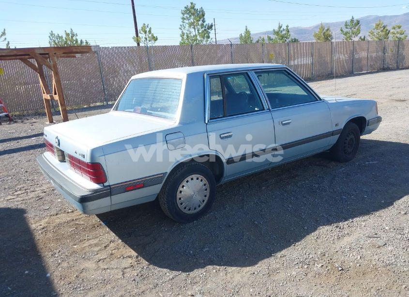 Photo 4 of 1989 Dodge Aries LE (VIN 1B3BK46D9KC425630)