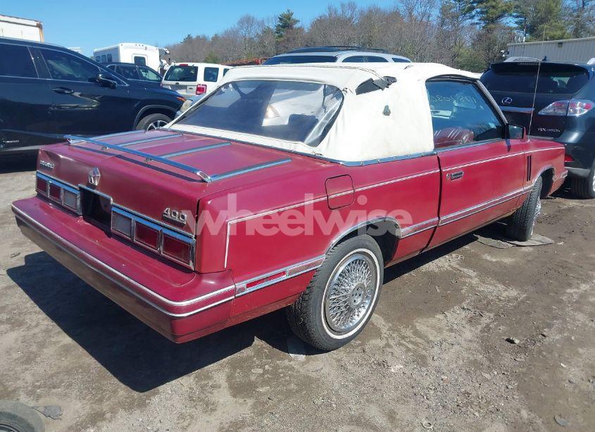 Photo 4 of 1983 Dodge 400 (VIN 1B3BV55C8DG164346)