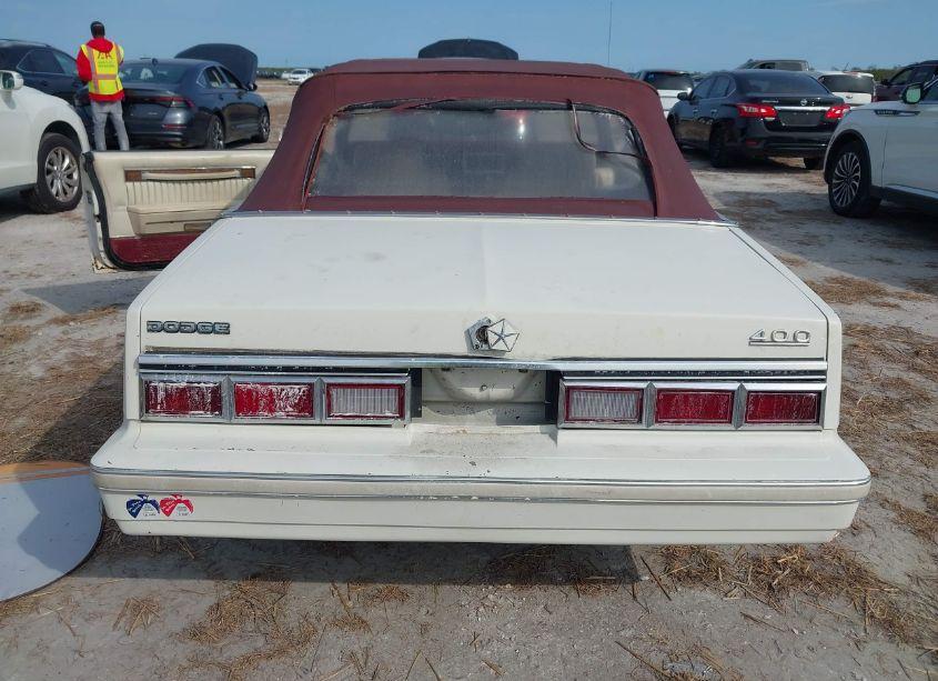 Photo 6 of 1983 Dodge 400 (VIN 1B3BV55C8DG180577)