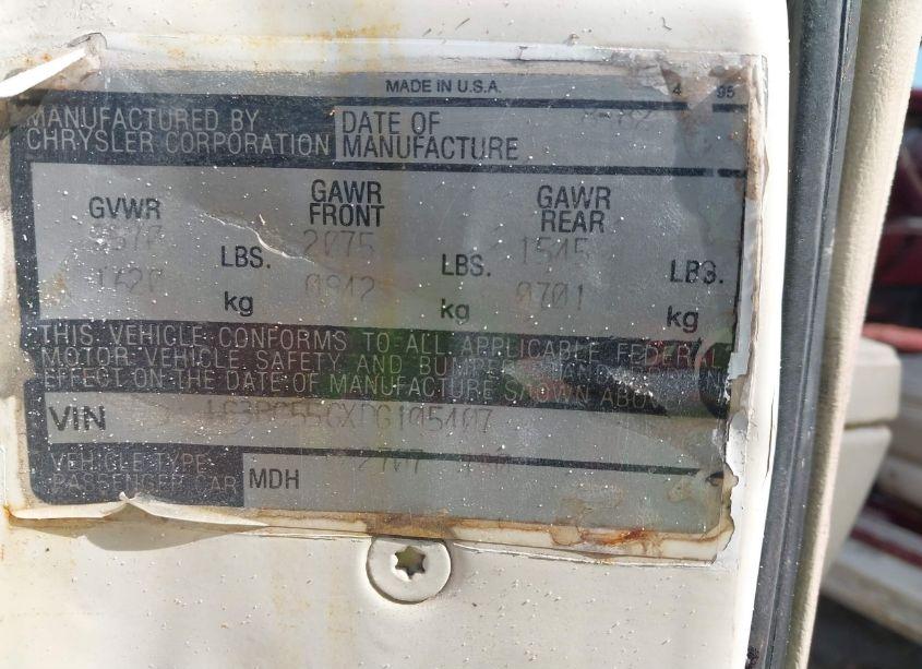 Photo 9 of 1983 Dodge 400 (VIN 1B3BV55C8DG180577)