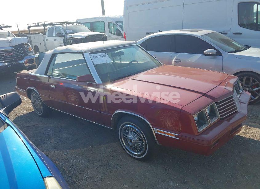 1984 Dodge 600 (VIN 1B3BV55GXEG317815) main photo