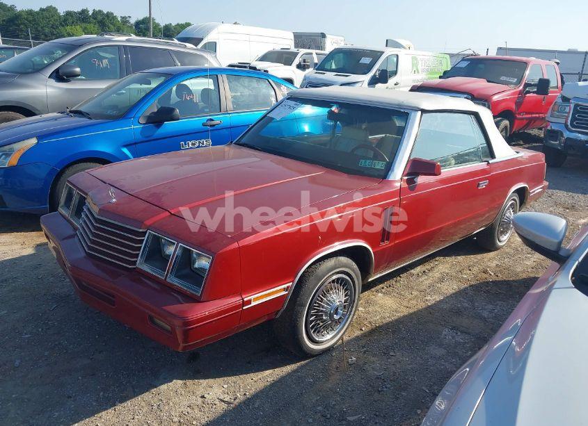 Photo 2 of 1984 Dodge 600 (VIN 1B3BV55GXEG317815)