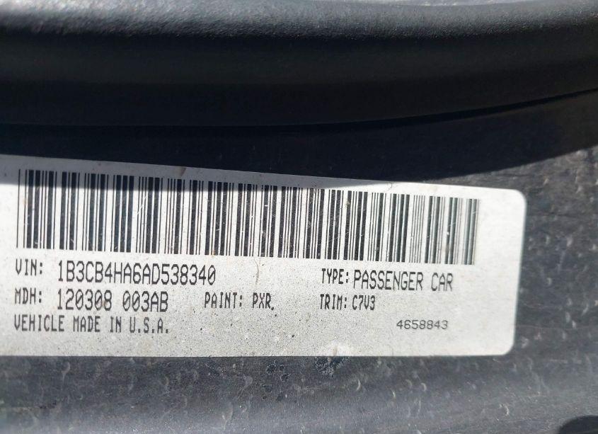 Photo 9 of 2010 Dodge Caliber SXT (VIN 1B3CB4HA6AD538340)